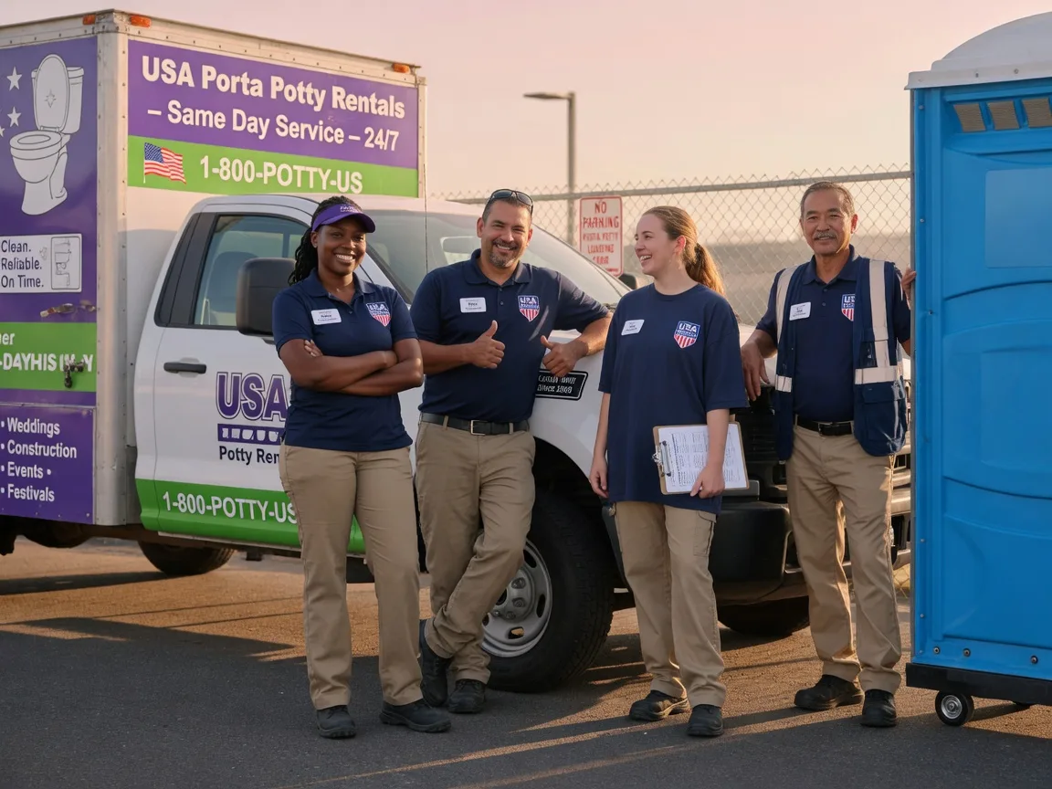 Porta Potty Rental company in Carrollton, TX